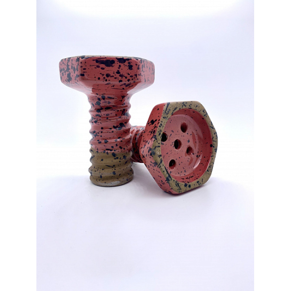 Чаша Thor Evil Screw Bowl Clay Красно Розовый в Петрозаводске