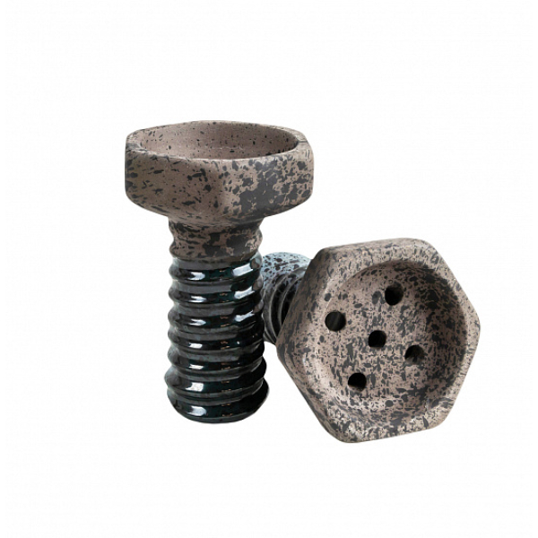 Чаша Thor Evil Screw Bowl Clay Черный Пепельный в Петрозаводске