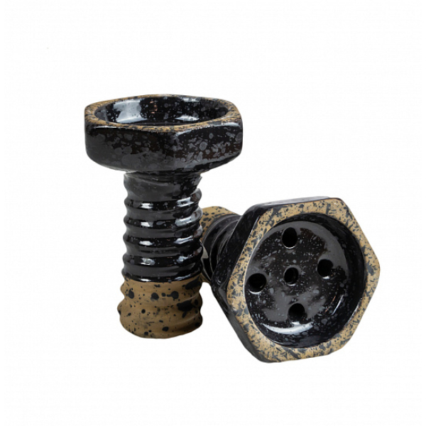 Чаша Thor Evil Screw Bowl Glaze Черный Пепельный в Петрозаводске