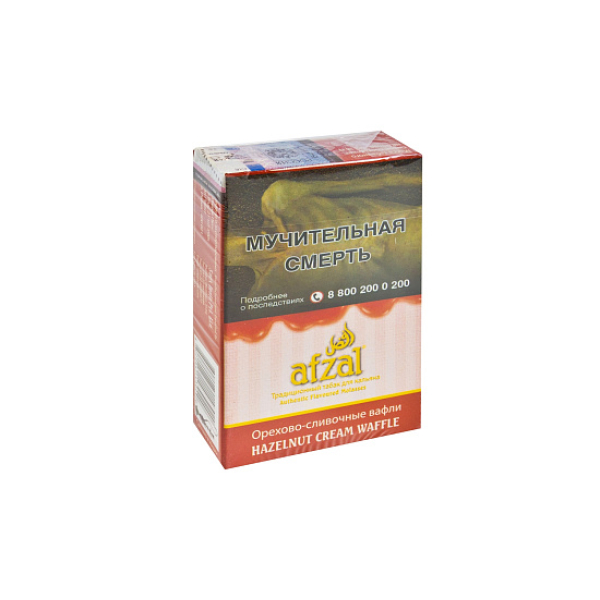 Табак AFZAL HAZELNUT CREAM WAFFLE 40 гр в Петрозаводске