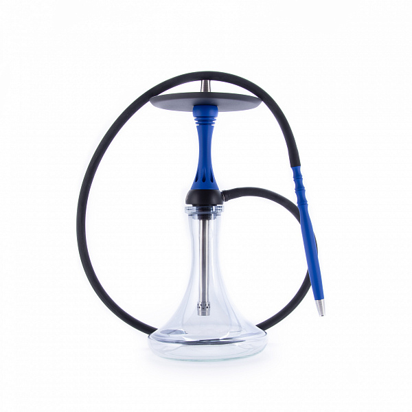 Кальян Alpha Hookah X Blue Matte (Синий, 42 см) в Петрозаводске