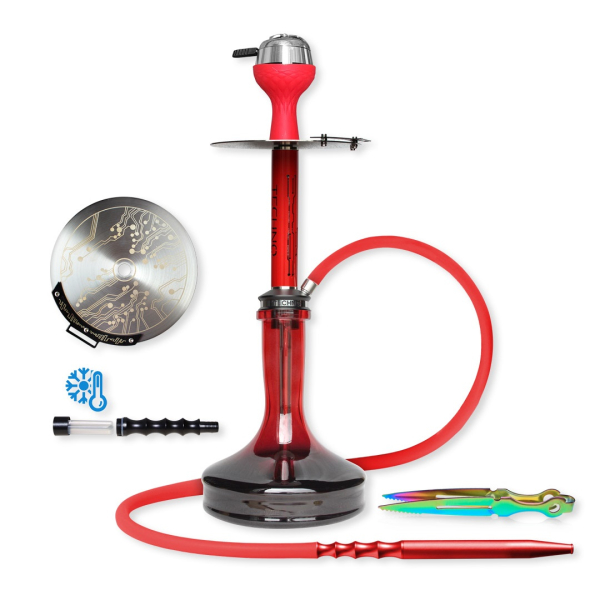 Кальян Seven star TE1 TECHNO Red 60см в Петрозаводске