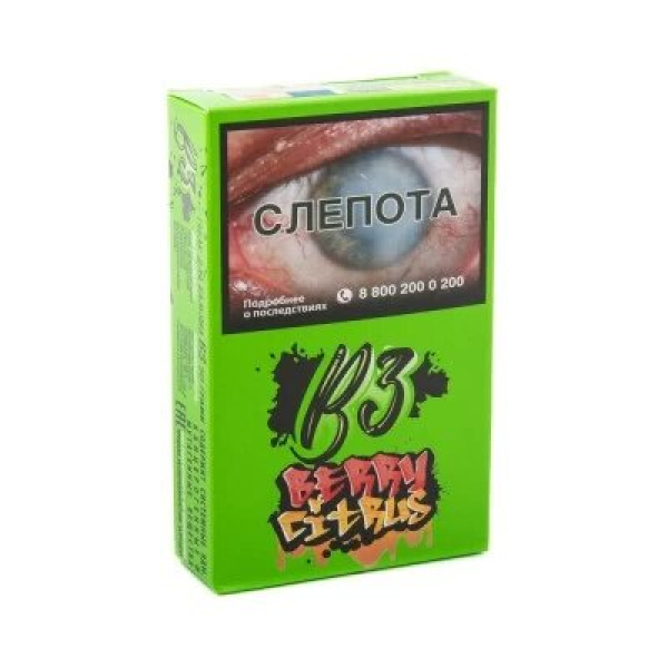 Табак B3 Berry Citrus (Ягодный Цитрус) 50 гр в Петрозаводске