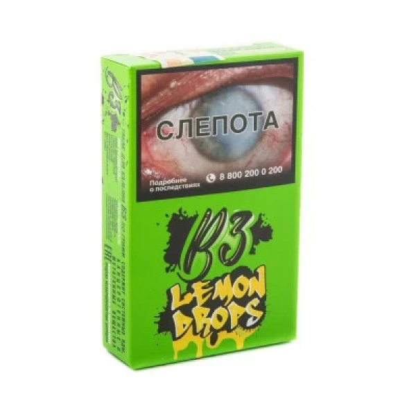 Табак B3 Lemon Drops (Лемонные леденцы) 50 гр в Петрозаводске