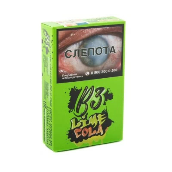 Табак B3 Lime Cola (Лайм Кола) 50 гр в Петрозаводске