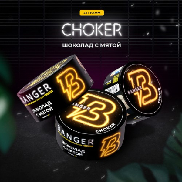 Табак Banger Choker (Шоколад с мятой) 25 гр в Петрозаводске