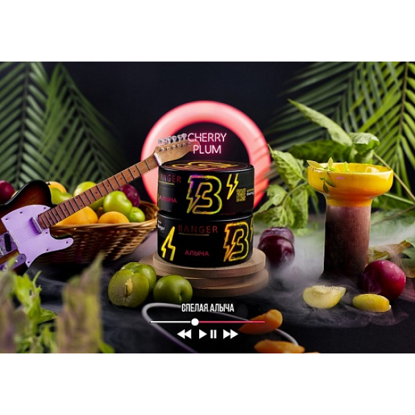 Табак Banger Cherry plum 100 грамм в Петрозаводске
