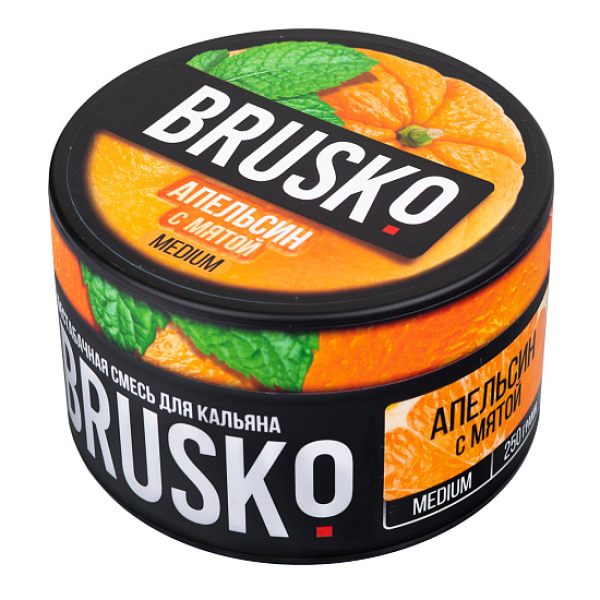 Смесь BRUSKO АПЕЛЬСИН С МЯТОЙ (MEDIUM) 250 гр в Петрозаводске