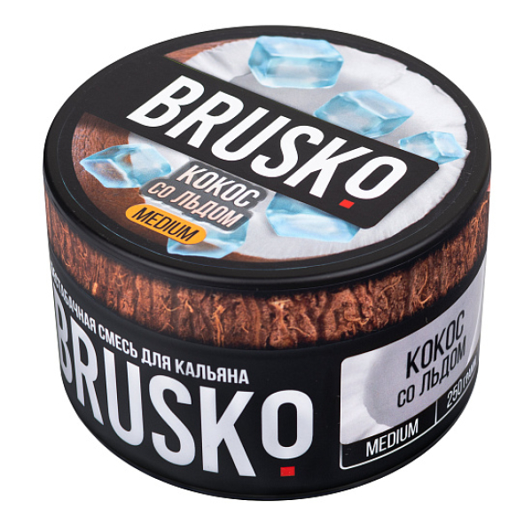 Смесь BRUSKO КОКОС СО ЛЬДОМ (MEDIUM) 250 гр в Петрозаводске