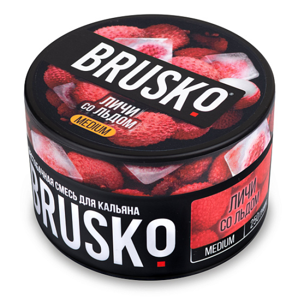 Смесь BRUSKO ЛИЧИ СО ЛЬДОМ (MEDIUM) 250 гр в Петрозаводске