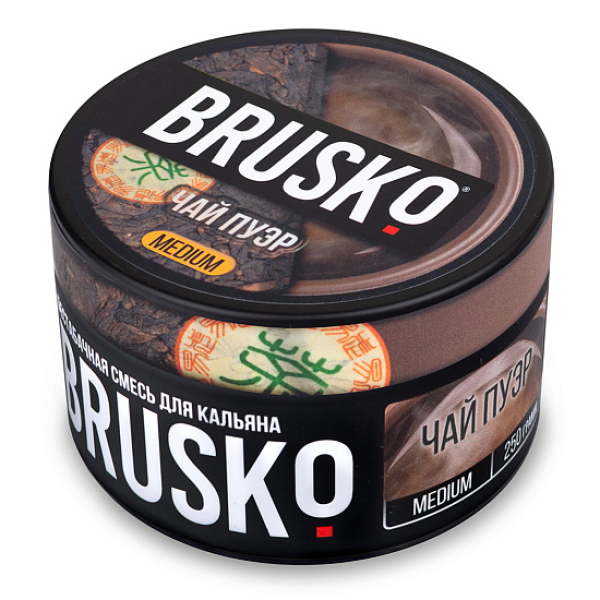 Смесь BRUSKO ЧАЙ ПУЭР (MEDIUM) 250 гр в Петрозаводске