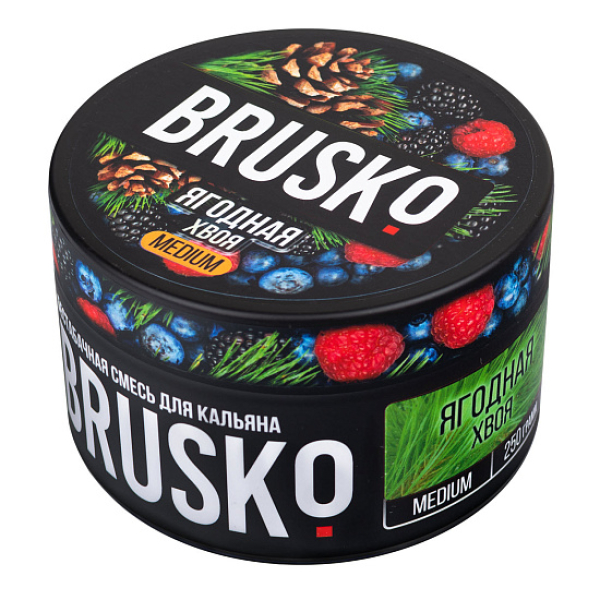 Смесь BRUSKO ЯГОДНАЯ ХВОЯ (MEDIUM) 250 гр в Петрозаводске