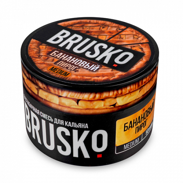 Смесь Brusko Medium Банановый пирог 50 грамм в Петрозаводске