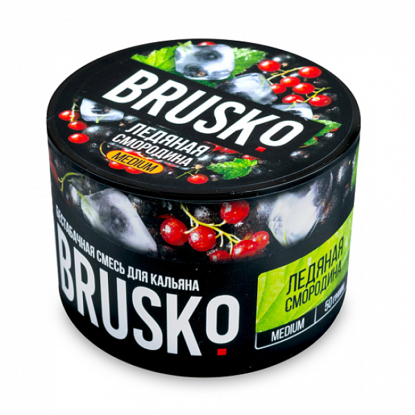 Смесь Brusko Medium Ледяная смородина 50 грамм в Петрозаводске