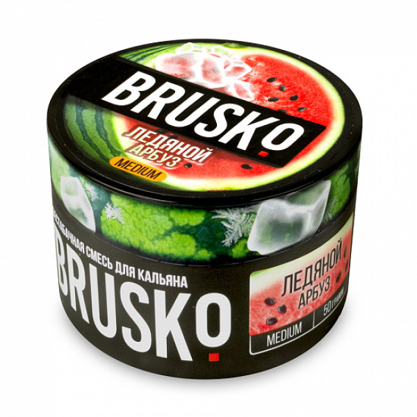 Смесь Brusko Medium Ледяной арбуз 50 грамм в Петрозаводске