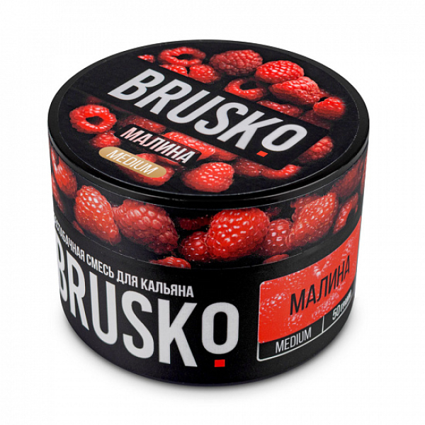 Смесь Brusko Medium Малина 50 грамм в Петрозаводске
