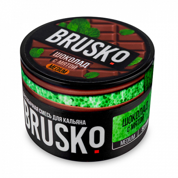 Смесь Brusko Medium Шоколад с мятой 50 грамм в Петрозаводске