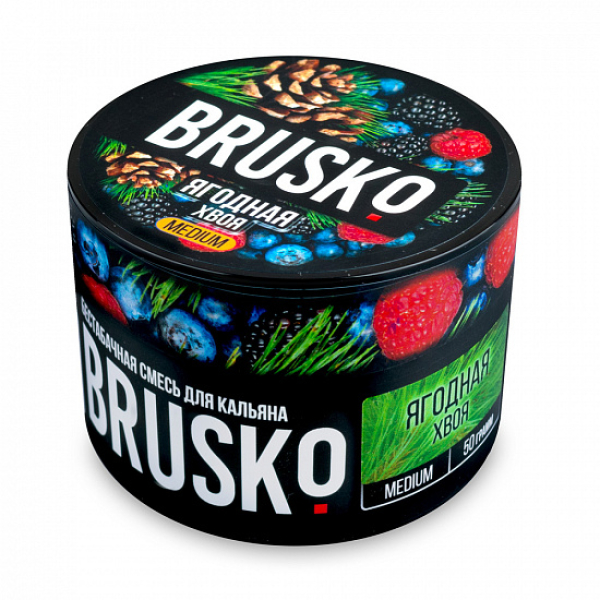 Смесь Brusko Medium Ягодная хвоя 50 грамм в Петрозаводске