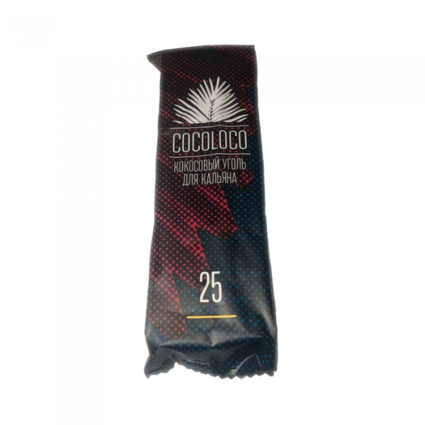 Кокосовый уголь Cocoloco 25мм - 12 шт. в Петрозаводске