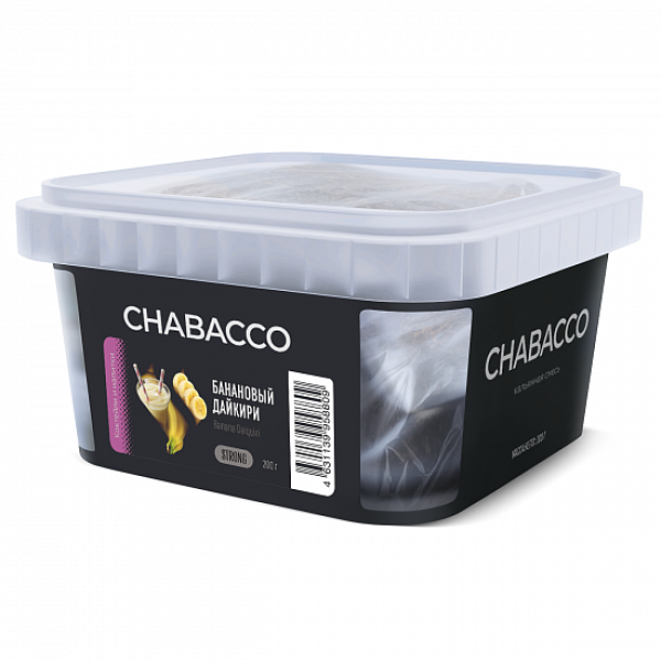 Смесь Chabacco Strong Banana Daiquiri (Банановый Дайкири) 200 гр в Петрозаводске