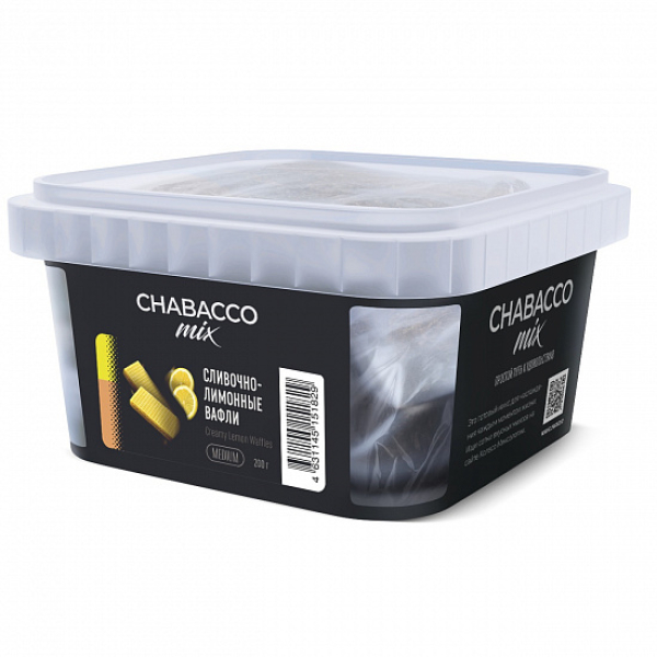 Смесь Chabacco mix Creamy Lemon Waffles (Сливочно-лимонные вафли) 200 гр в Петрозаводске