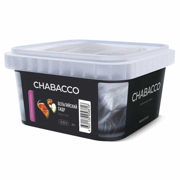 Смесь Chabacco Medium Belgian Cider (Бельгийский Сидр) 200 гр в Петрозаводске
