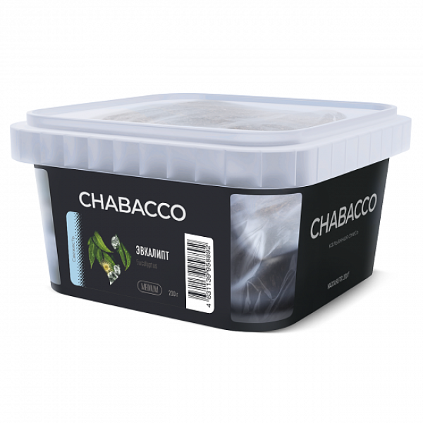Смесь Chabacco Medium Eucaluptus (Эвкалипт) 200 гр в Петрозаводске