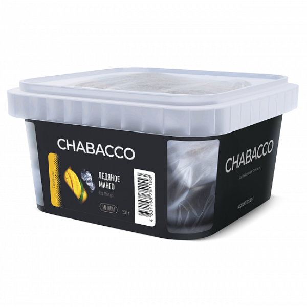 Смесь Chabacco Medium Ice Mango (Ледяной Манго) 200 гр в Петрозаводске