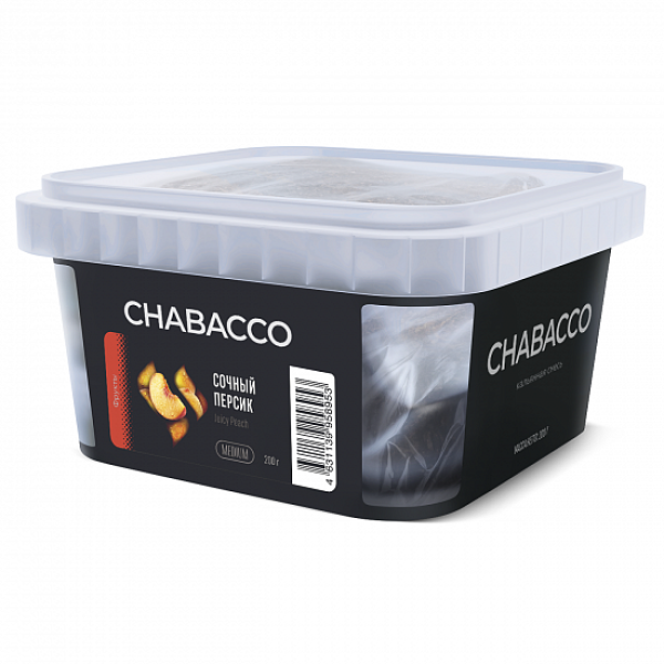 Смесь Chabacco Medium Juicy Peach (Сочный Персик) 200 гр в Петрозаводске