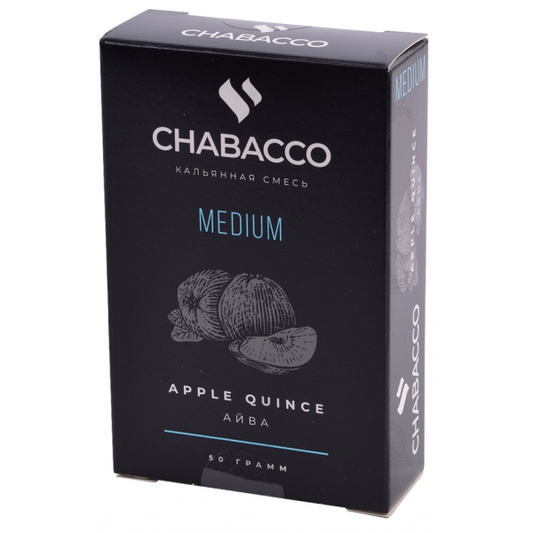 Смесь Chabacco Medium APPLE QUINCE (АЙВА) 50 гр в Петрозаводске