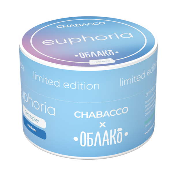 Смесь Chabacco Medium EUPHORIA (ЭЙФОРИЯ) 50 гр в Петрозаводске