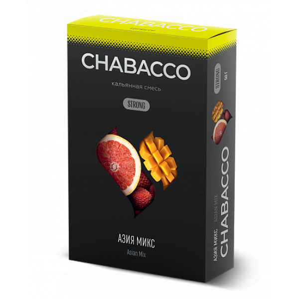 Смесь Chabacco Strong Asian Mix (Азиа Микс) 50 гр в Петрозаводске