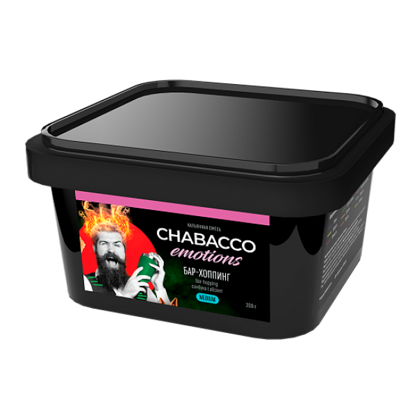 Смесь Chabacco Medium Emotions Bar hopping (Бар хоппинг) 200 гр в Петрозаводске