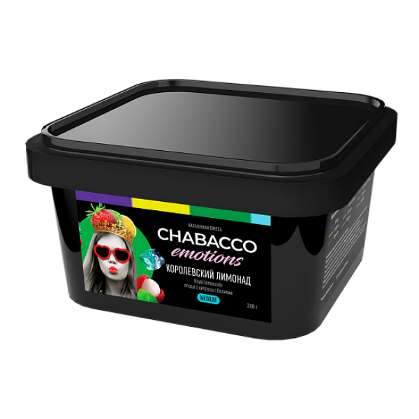 Смесь Chabacco Medium Emotions Royal lemonade (Королевский лимонад) 200 гр в Петрозаводске