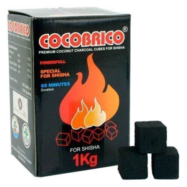 Уголь для кальяна CocoBrico 1 кг в Петрозаводске
