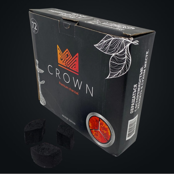 Уголь Crown KALOUD edition для кальяна (72 шт.) в Петрозаводске