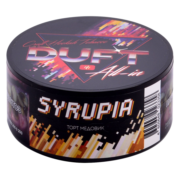 Табак Duft All-In Syrupia 25 грамм в Петрозаводске