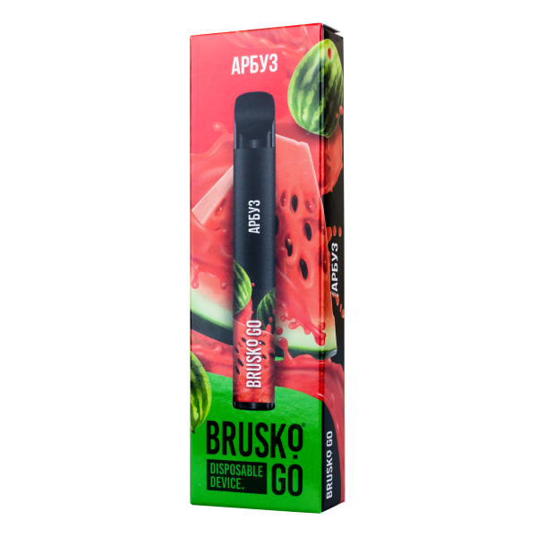 Одноразовая электронная сигарета Brusko Go Арбуз 800 затяжек в Петрозаводске