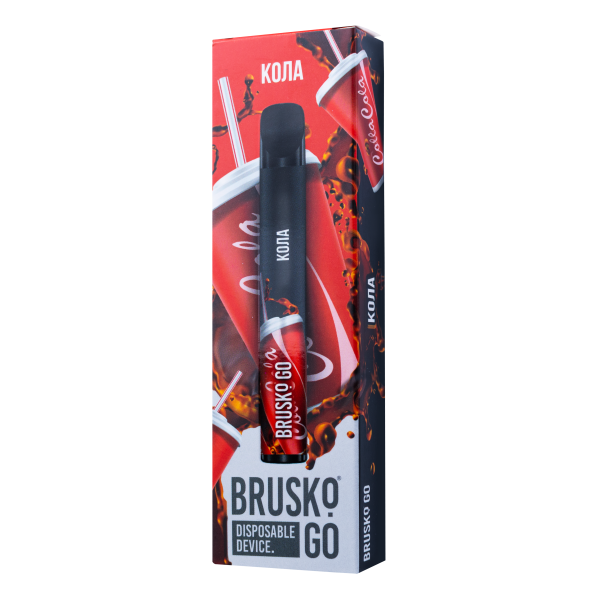Одноразовая электронная сигарета Brusko Go Кола 800 затяжек в Петрозаводске