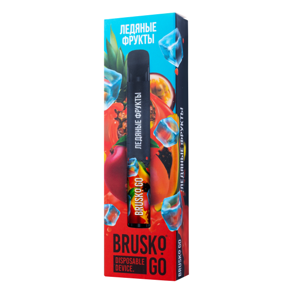 Одноразовая электронная сигарета Brusko Go Ледяные Фрукты 800 затяжек в Петрозаводске