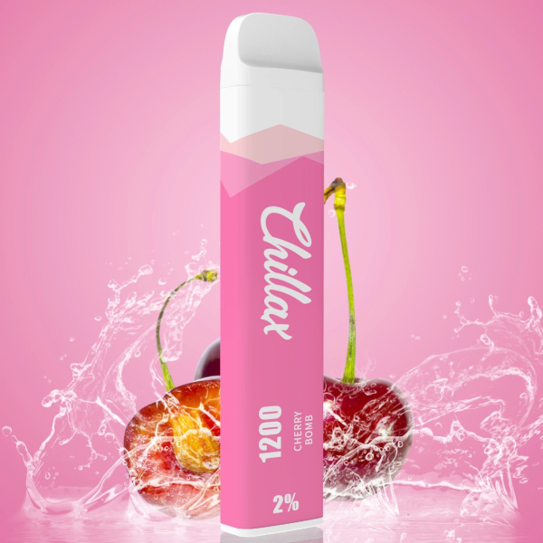 Chillax Cherry Bomb (Вишнёвая бомба), 1200 тяг в Петрозаводске
