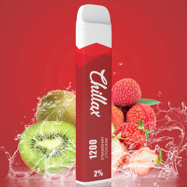 Chillax Strawberry Lychee Kiwi, 1200 тяг в Петрозаводске