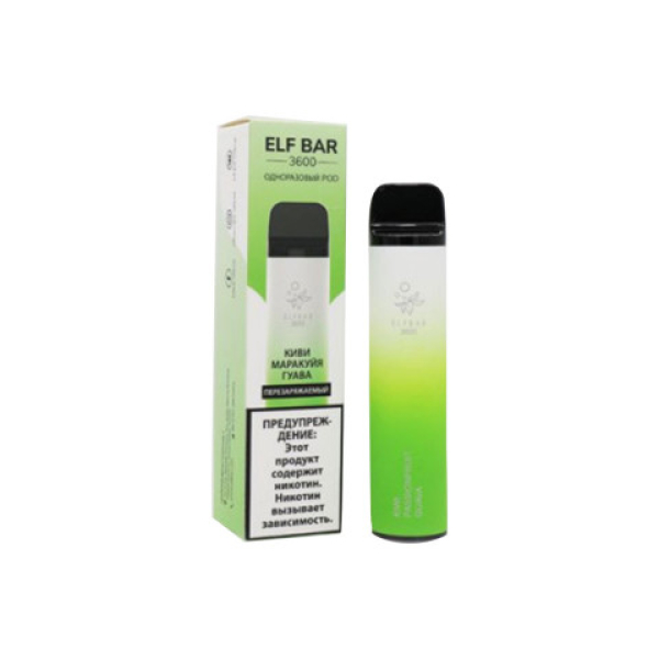 Elfbar (3600 (Киви маракуйя гуава)), 3600 тяг в Петрозаводске