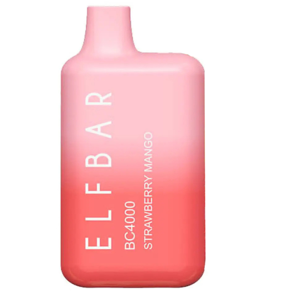 Elf Bar BC4000 Strawberry Mango (Клубника и манго), 4000 тяг в Петрозаводске