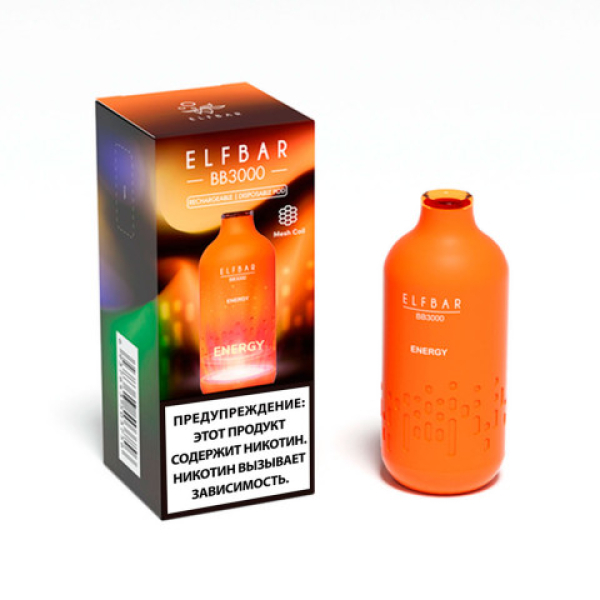 Elfbar BB3000 Энергетик, 3000 тяг в Петрозаводске
