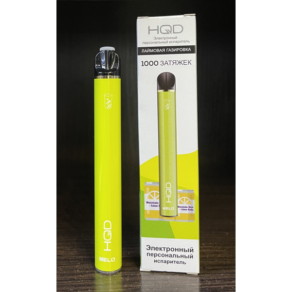 HQD melo laim soda (лаймовая газировка) 1000 затяжек в Петрозаводске