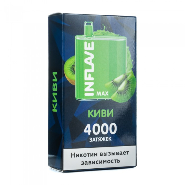 INFLAVE MAX Киви, 4000 тяг в Петрозаводске