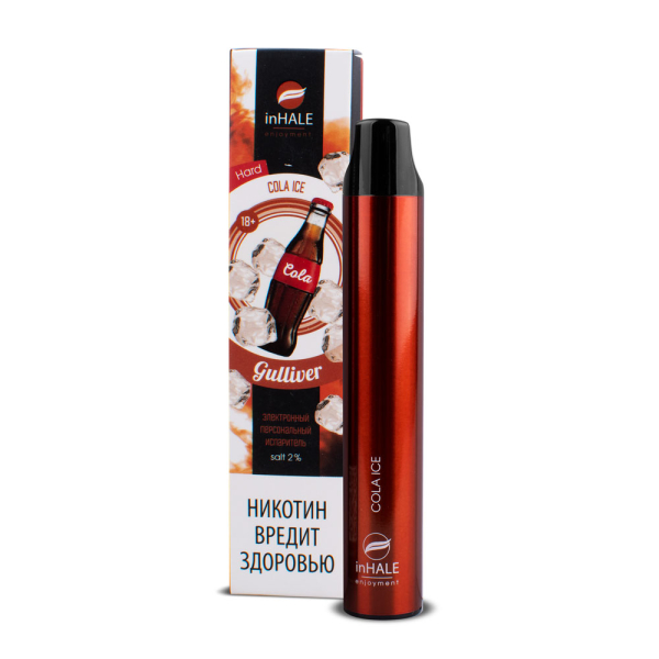 inHale Guliver Hard Cola Ice (Кола Со Льдом) 1500 затяжек в Петрозаводске