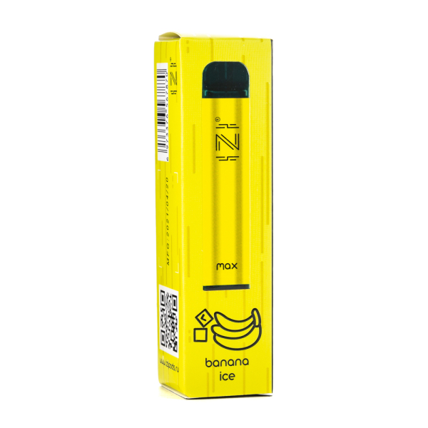 Одноразовая электронная сигарета IZI Max Banana Ice (Банан со льдом) 1600 затяжек в Петрозаводске