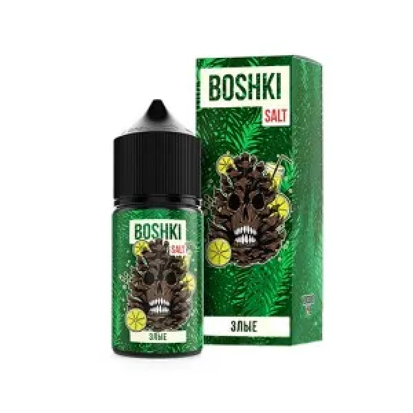 Жидкость BOSHKI Salt Злые (Лимонад ягоды хвоя) (30 мл, 20 мг/мл) в Петрозаводске
